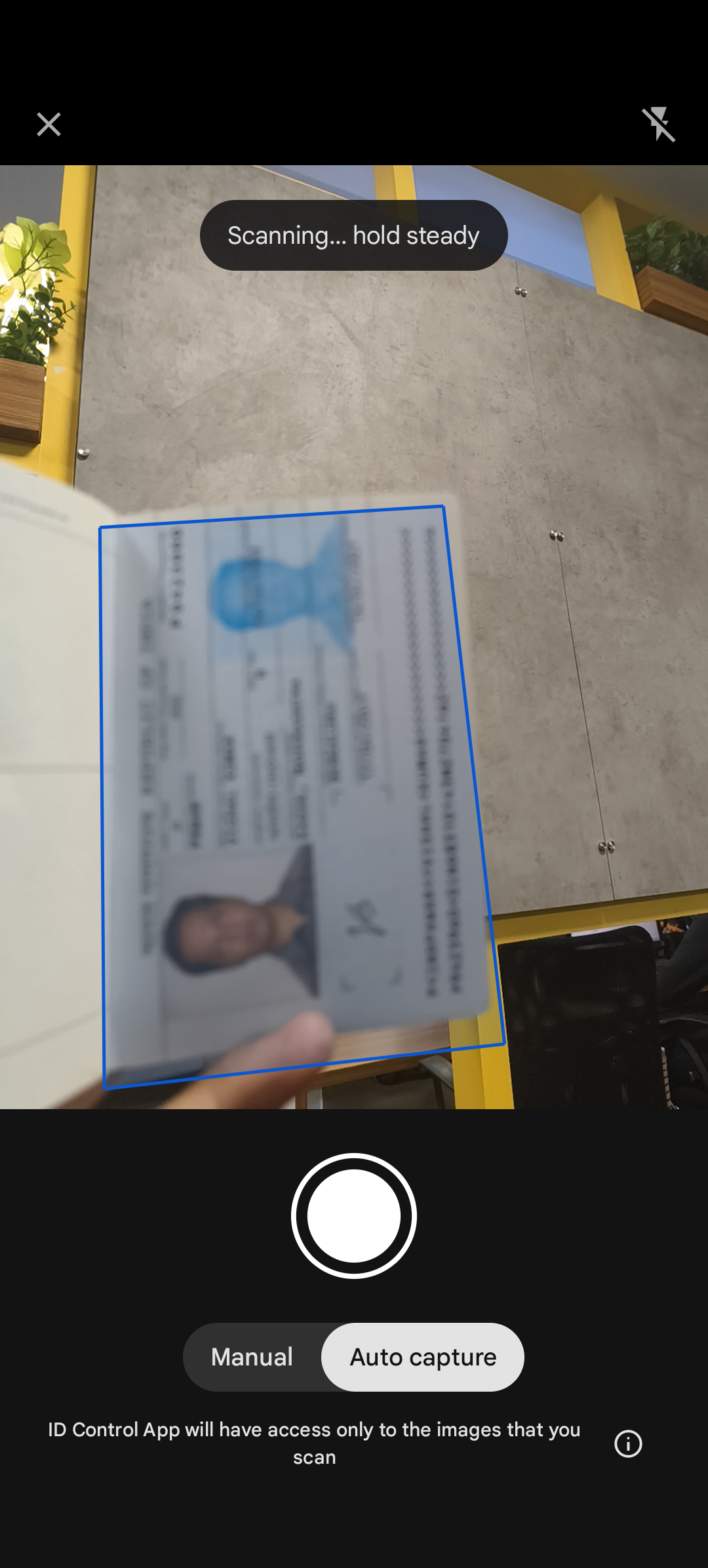 Document Scanning - Scan your document using the camera